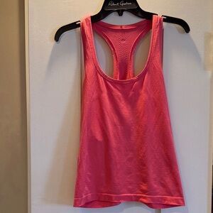 Lululemon women's Pink Racerback Tank Top